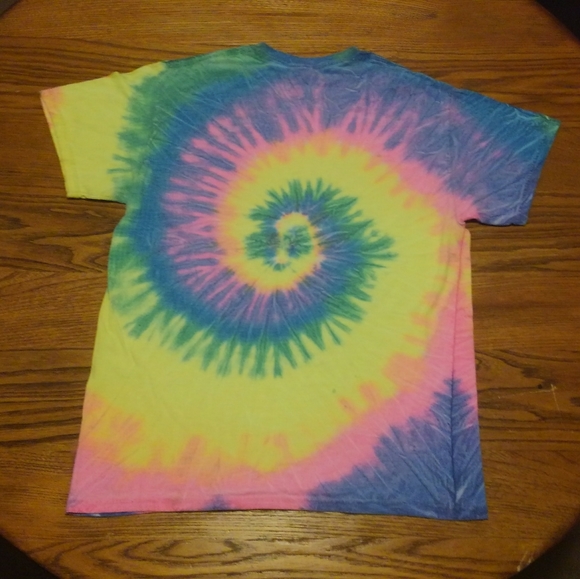 🐦 Pigeon Forge 🔥 Gatlinburg 🇺🇸 Shirt Tie-dye Medium Tennessee 🌎🏔 Smoky Mtn - Picture 9 of 10